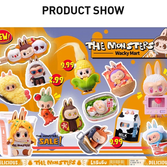 Popmart Wacky Mart- Yakitori -NIB - Picture 2 of 7